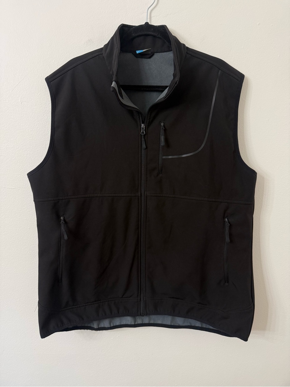 {XL} Willit Softshell Black Zipper Vest